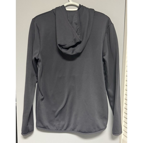 Under Armour Women's Fleece Script Pullover Hoodie-‎ Black- Medium - Picture 6 of 8